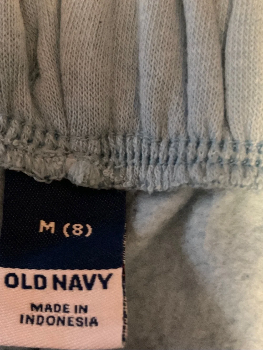 Old Navy Light Blue Kids Fleece Sweatpants with Drawstring